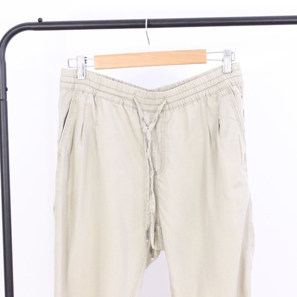 *Harlow Beige Drawstring Jogger Pant - Picture 2 of 4